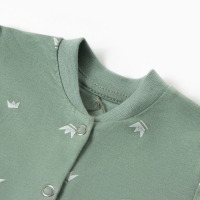 Кофточка детская MINAKU, цвет оливковый, рост 68-74см