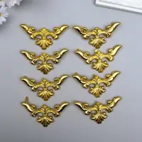 Уголок декоративный "Греция" набор 8 шт 6х6 см