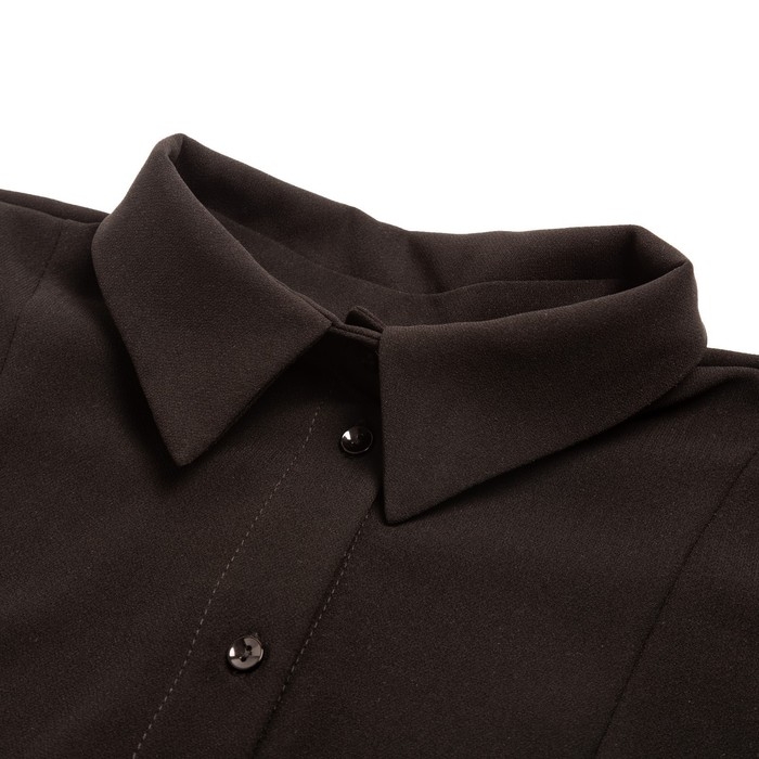 Рубашка женская MINAKU: Green trend, цвет чёрный, размер 42