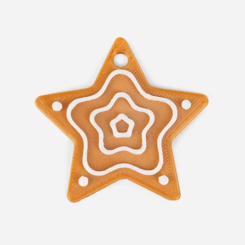 Мини-подвеска &laquo;Пряник&raquo;, звездочка