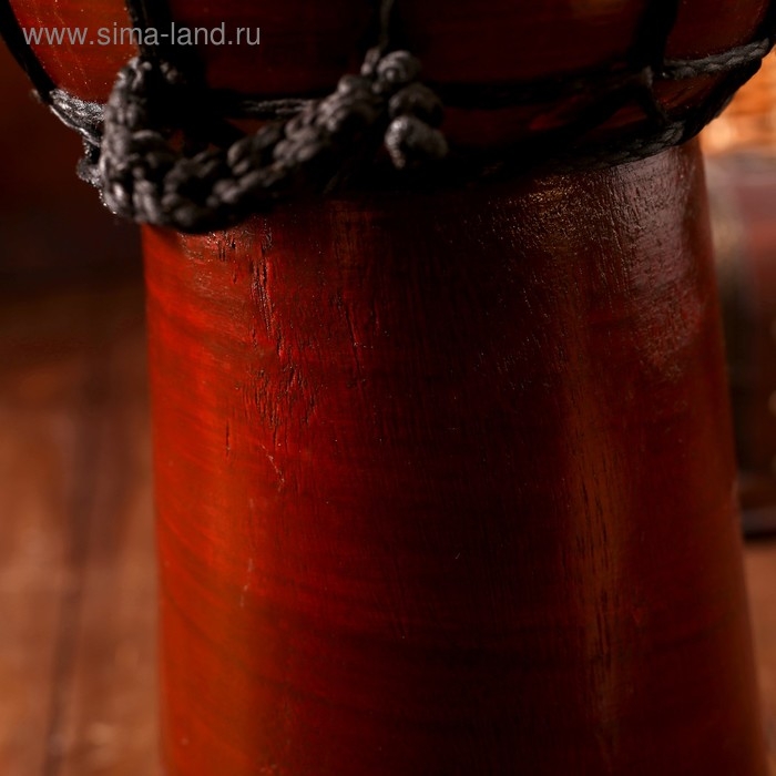 Сувенирный музыкальный инструмент "Барабан Джембе классический" 40х18х18 см