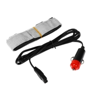 Автохолодильник 6 л, 12 В, функция подогрева, черно-белый