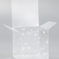 Складная коробка из PVC "Звездопад", 10 х 10 х 10 см 5шт