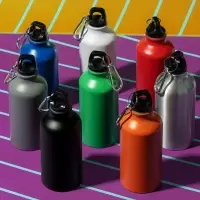 Бутылка для воды Funrun 400, оранжевая