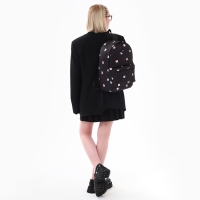 Рюкзак школьный текстильный «Коты», 42х14х28 см, цвет чёрный Рюкзак школьный текстильный «Коты», 42х14х28 см, цвет чёрный