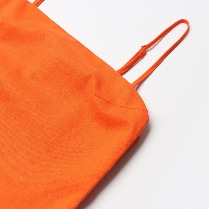 Платье женское MIST Summer time, оранжевый, р. 48 Платье женское MIST Summer time, оранжевый, р. 48