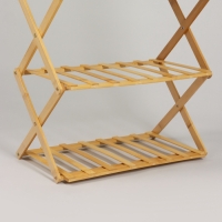 Подставка для цветов Greengo, 6 полок, 50 &times; 25 &times; 110 см, напольная, бамбук