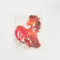 Магнит новогодний на холодильник &laquo;Лошадь с сердем&raquo;, 5.5 х 5.2 см