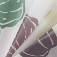 Штора для ванной &laquo;Цветы&raquo;, с люверсами, с утяжелителями, PEVA ароматизированная, 180&times;180 см