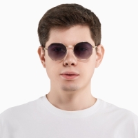 Очки солнцезащитные uv 400, дужка 14 см, ширина 11.7 см, линза 4.7 х 5 см