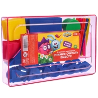 Счётный материал «Учимся считать», СМЕШАРИКИ, цвет МИКС, 130 элементов в наборе Счётный материал «Учимся считать», СМЕШАРИКИ, цвет МИКС, 130 элементов в наборе