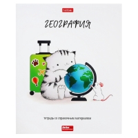 Комплект предметных тетрадей 48 листов, 12 предметов Hatber &laquo;Приключения кота Пирожка&raquo;, обложка мелованная бумага, с интерактивным справочником,...