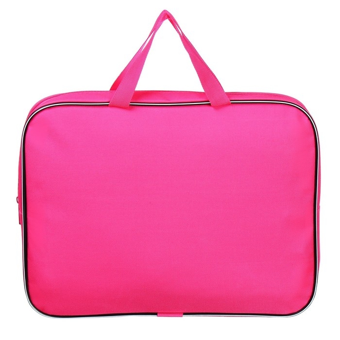 Папка с ручками текстильная А4, 350 х 270 х 70 мм, Calligrata "Котик корея"