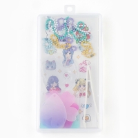 Набор для создания акриловых брелоков с наклейками «Будь в тренде» Набор для создания акриловых брелоков с наклейками «Будь в тренде»