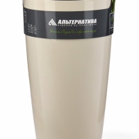 Кашпо "Рондо" 35л (со вставкой 15л), бежевый