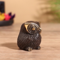 Сувенир бронза "Сова" 4х4х5 см