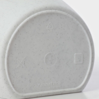 Кашпо настенное &laquo;Фелиция&raquo;, 1 л, d=16 см, цвет мраморный