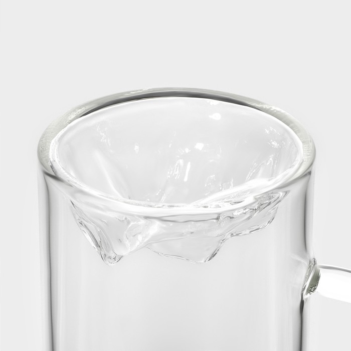 Кружка стеклянная Magistro &laquo;Горы&raquo;, 330 мл