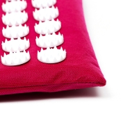 Аппликатор Кузнецова комплект на мягкой подложке, 144 колючки, спантекс, бордовый, 260х560 мм + валик 140*230 Аппликатор Кузнецова комплект на мягкой подложке, 144 колючки, спантекс, бордовый, 260х560 мм + валик 140*230