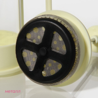 Чайник заварочный френч - пресс Доляна &laquo;Классика&raquo;, 350 мл, стекло, цвет молочный