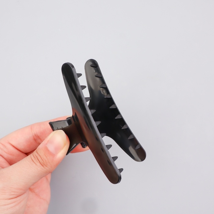 Зажимы для волос, набор - 6 шт, 8 &times; 4,5 &times; 3,4 см, цвет чёрный