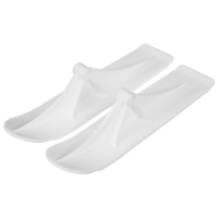 Лыжи для самокатов-снегокатов GRAFFITI, пара, цвет белый Лыжи для самокатов-снегокатов GRAFFITI, пара, цвет белый