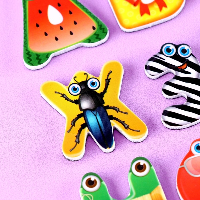 Набор развивающих магнитов &laquo;Алфавит&raquo;