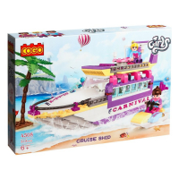 Конструктор &laquo;Девчонки: прогулка на катере&raquo;, 318 деталей