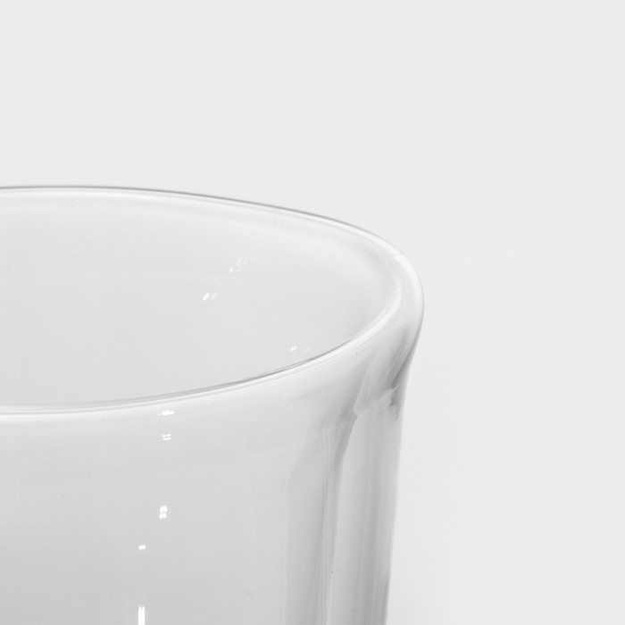 Стакан стеклянный с двойными стенками «Марте», 350 мл Стакан стеклянный с двойными стенками «Марте», 350 мл