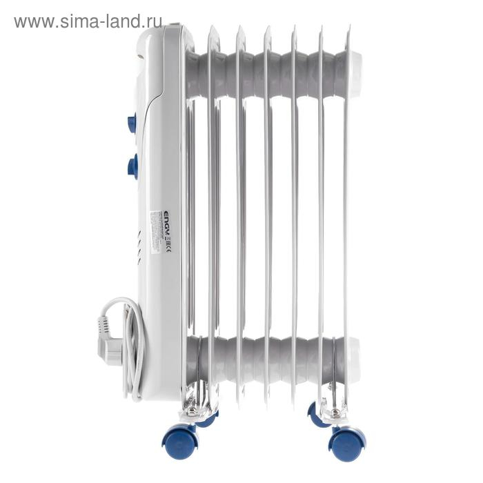 Обогреватель ENGY EN-2307 Fusion, масляный, 1500 Вт, 7 секций, 15 м&sup2;, серый