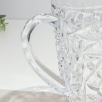 Набор питьевой, стеклянный, 7 предметов: кувшин 1.2 л, 6 стаканов 270 мл Набор питьевой, стеклянный, 7 предметов: кувшин 1.2 л, 6 стаканов 270 мл