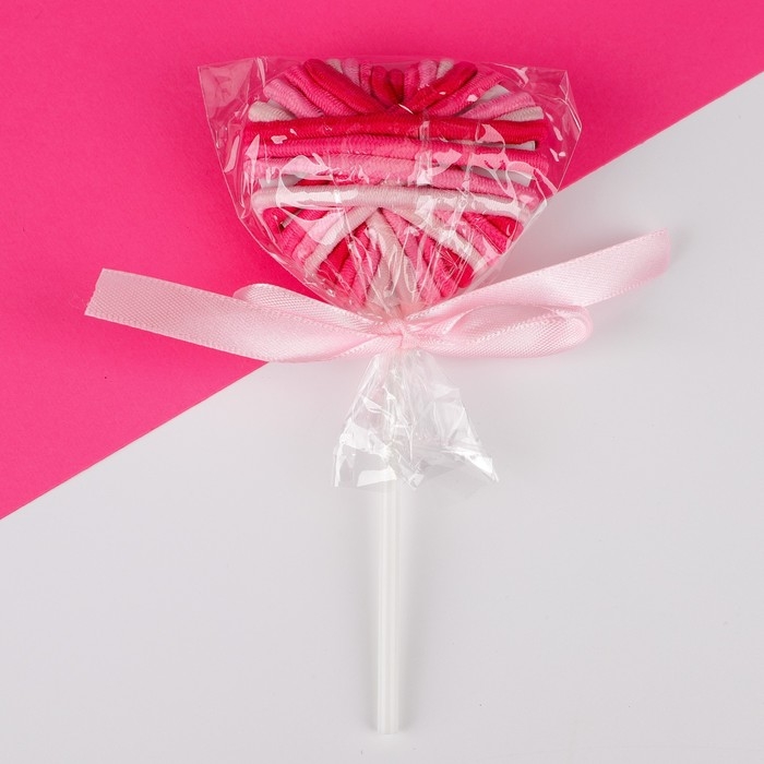 Подарочный набор для девочки &laquo;Маленькая кошечка&raquo;, сумка, резинки для волос, цвет малиновый