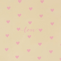 Плёнка для цветов глянцевая &laquo;Сердца&raquo;, 0,6 х 8 м