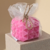 Свеча фигурная &laquo;Геометрия&raquo;, розовая