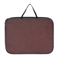 Папка с ручками текстильная А4, Calligrata "Офис", для бумаг, для офиса, нейлон 600D, лён, коричневая, ПМ/1, 350 х 270 х 20 мм Папка с ручками текстильная А4, Calligrata "Офис", для бумаг, для офиса, нейлон 600D, лён, коричневая, ПМ/1, 350 х 270 х 20 мм