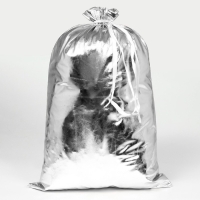 Подарочный мешок Деда Мороза, цвет серебро, 60 &times; 40 см, на новый год