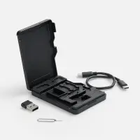 Футляр для карт памяти и SIM Multitask, черный