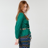 Жакет женский, зеленый, р-р 44 Жакет женский, зеленый, р-р 44