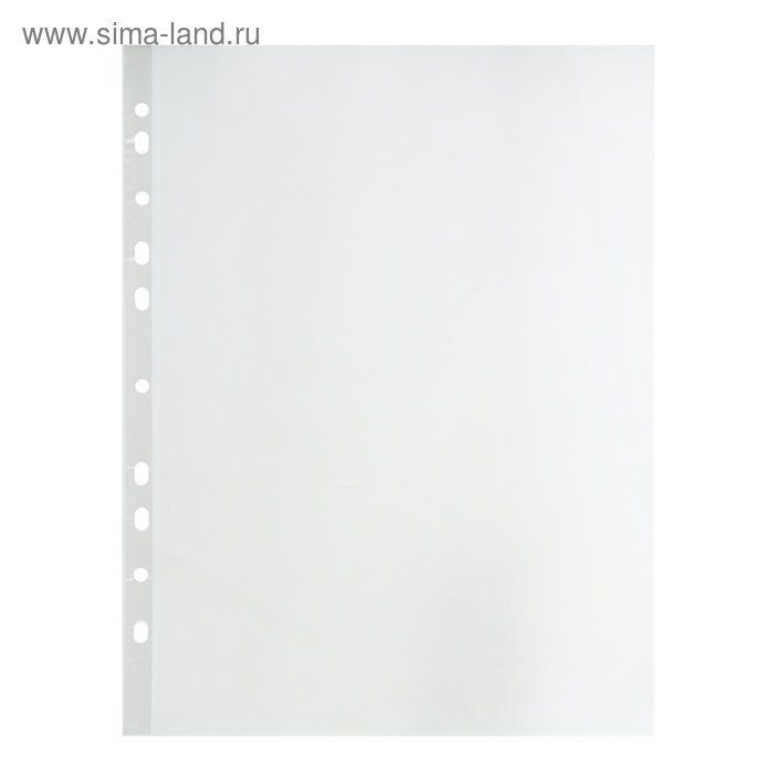 Файл-вкладыш А4, 30 мкм, Calligrata, глянцевый, вертикальный, 50 штук Файл-вкладыш А4, 30 мкм, Calligrata, глянцевый, вертикальный, 50 штук