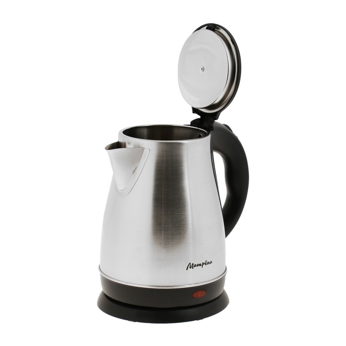 Чайник электрический Чайник электрический "Матрёна" MA-003, металл, 1.7 л, 1500 Вт, серебристый