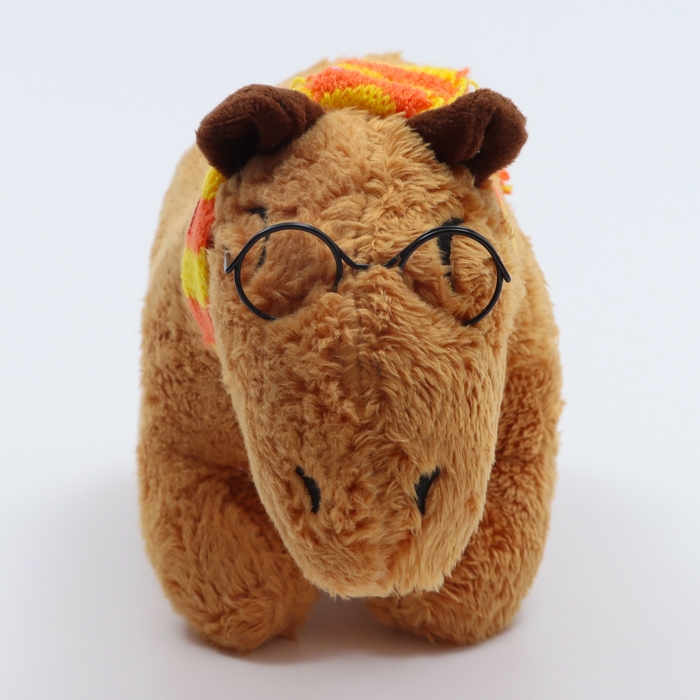 Мягкая игрушка &laquo;Капибара. Гарри&raquo;, 10 см, с шарфом и очками