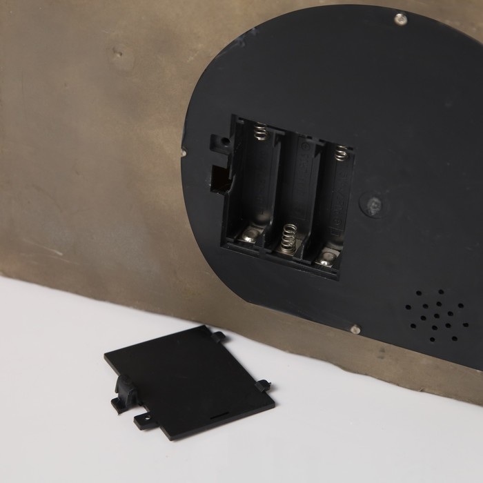 Светодиодная фигура &laquo;Новогодние магазины&raquo; 31 &times; 27 &times; 21 см, полистоун, батарейки ААх3 (не в комплекте), USB, свечение тёплый белый