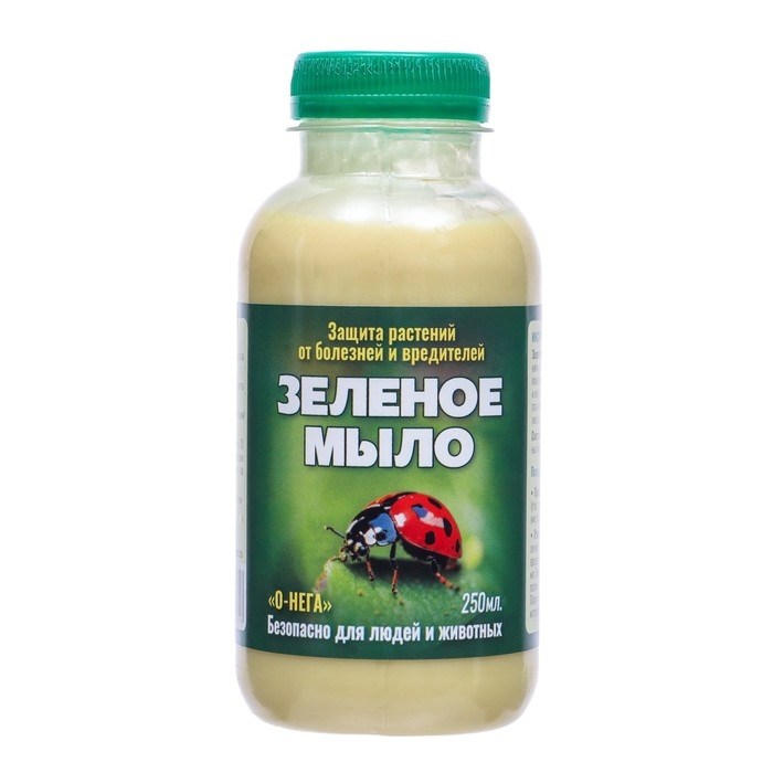 Средство от садовых вредителей Зеленое мыло Средство от садовых вредителей Зеленое мыло "Домен", 250 г