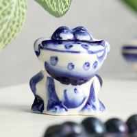 Сувенир &laquo;Лягушка&raquo;, 4,5 см, гжель