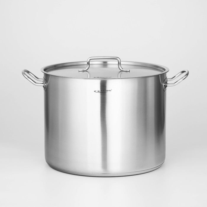 Кастрюля &laquo;Общепит&raquo;, 20 л, d=32 см, h=25 см, капсульное дно, индукция