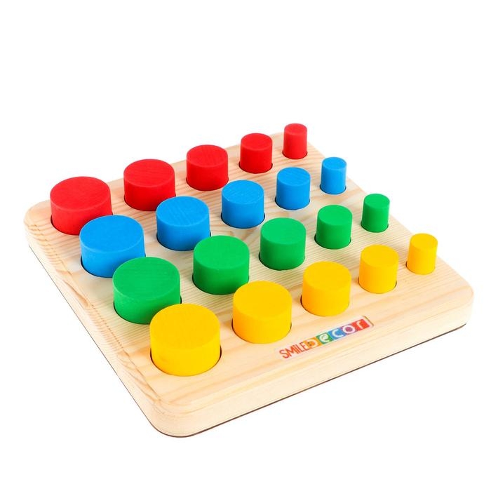 Головоломка &laquo;Цветные столбики&raquo;, 20 элементов