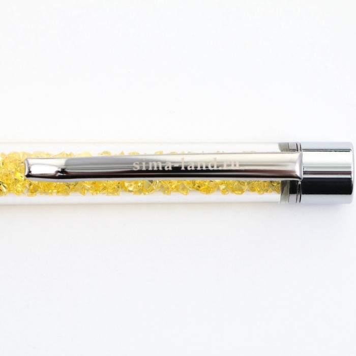 Ручка с шейкером &laquo;Дорогому Учителю&raquo;, синяя паста, металл, 1 мм