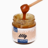 Новый год! Подарочный набор: мёд, 240 гр, чай 50 гр, ложка &laquo;С Новым годом и Рождеством&raquo;