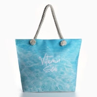 Сумка женская пляжная Nazamok "Vitamin sea", 47*37*13,5 см Сумка женская пляжная Nazamok "Vitamin sea", 47*37*13,5 см