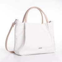 Сумка женская, средний размер, длинный ремень, цвет белый Сумка женская, средний размер, длинный ремень, цвет белый